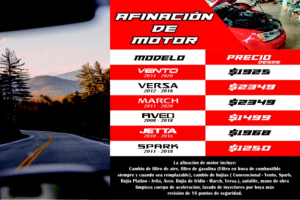 AFINACION SS VERANO